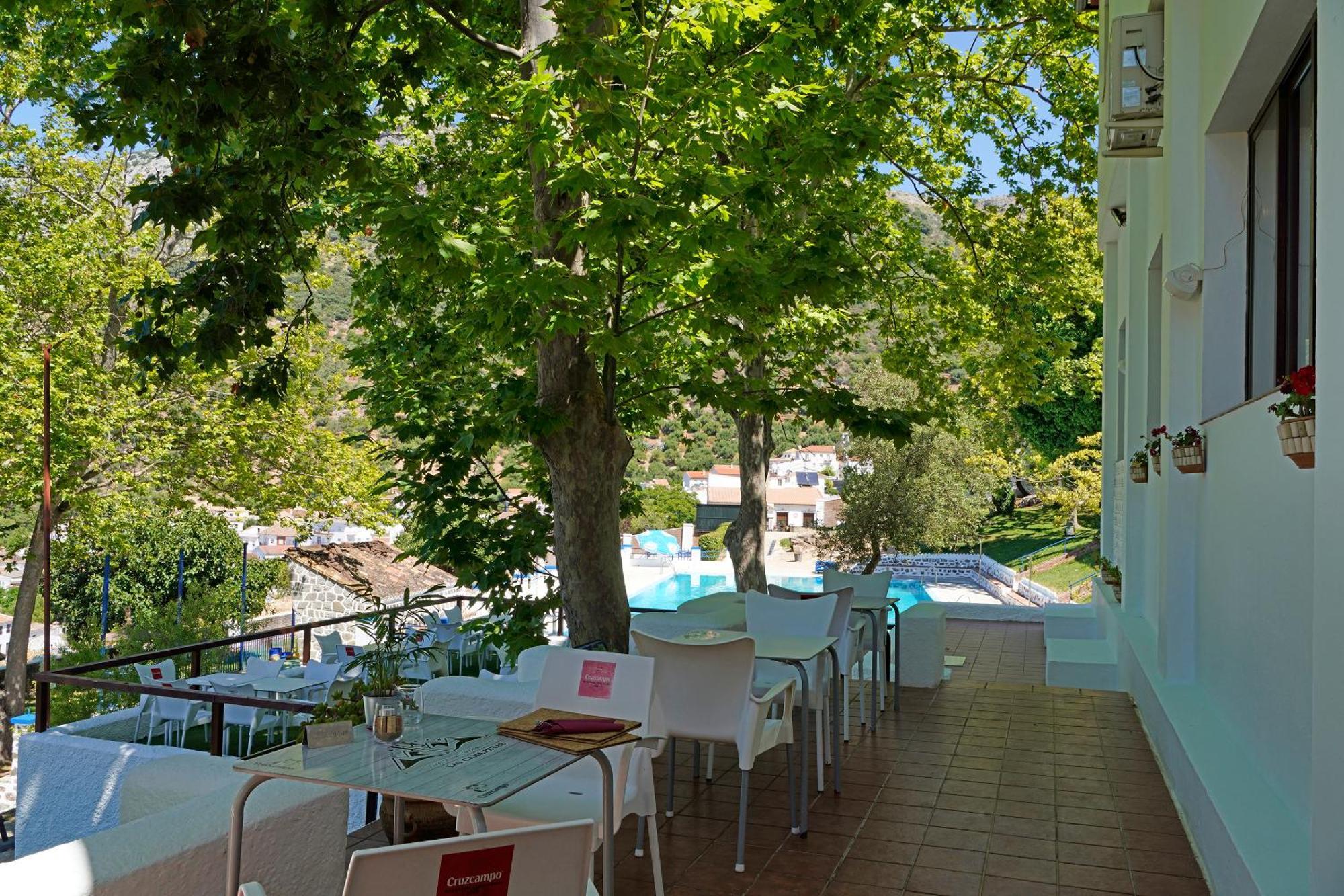Hotel Rural & Restaurante Las Camaretas กอร์เตส เด ลา ฟรอนเตรา ภายนอก รูปภาพ